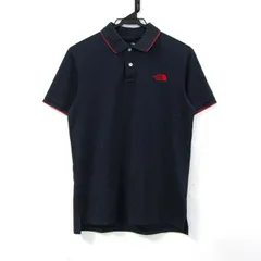 ザ・ノースフェイス ポロシャツ スポーツウエア アウトドア トップス メンズ Mサイズ ネイビー系 THE NORTH FACE 【中古】