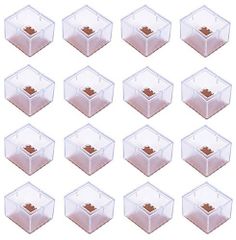 【送料無料】 角脚用 49-55mm Maydahui 椅子脚キャップ シリコーン 四角 16個セット 椅子あしカバー(角脚用 49-55mm 家具の椅子脚に適
