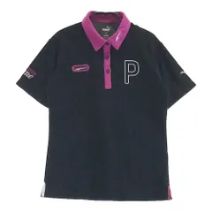 サイズ：M PUMA GOLF プーマゴルフ  半袖ポロシャツ  ブラック系 [240101332225]# ゴルフウェア レディース ストスト