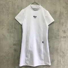FILA GOLF  フィラゴルフ　ゴルフウェアワンピース　白　レディース　Mサイズ