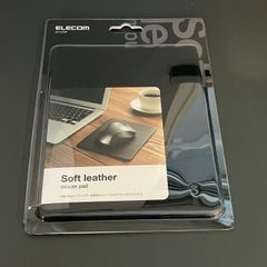 エレコム　ソフトレザーマウスパッド MP-SL01BK