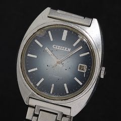 CITIZEN 新品電池 メンズ 腕時計 6100-S96389 希少 ブルー - メルカリ