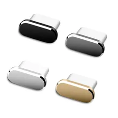 サムコス Type-C キャップ コネクタカバー 携帯Type C充電穴キャップ アルミ製 超耐久性 防塵 保護 防塵カバー スマートフォン用 4個入り (4色)