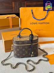 【今日特価】Louis Vuitton ルイ・ヴィトン ヴァニティ モノグラムシリーズ コスメケース 復古的な雰囲気を湛える
