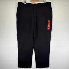 古着 美品 ディッキーズ Dickies ワークパンツ 874 デッドストック タグ付 チノパン 大きいサイズ w42 L32  ブラック メンズ