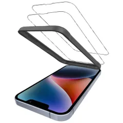 【新着商品】Pro/13ガラスフィルム【2枚セット+ ガイド枠】 iphone14 ガラスフィルム 2枚 iphone14 フィルム 用の 強化ガラス アイフォン14 いphone14/13 保護フィルム 保護フィルム 硬度9H 高 透過率 耐衝撃 飛散防止