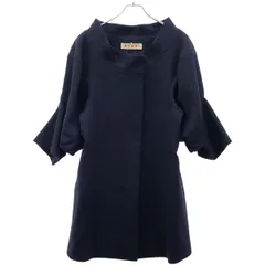 MARNI マルニ 10AW ウールコート  ネイビー 40のサムネイル