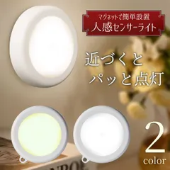 人感センサーライト 室内 センサーライト 電池式 足元灯 人感センサー フットライト 人感 LED 玄関 屋外 フック マグネット