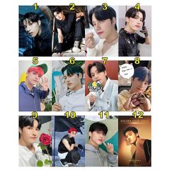 K-POP グッズ ateez エイティーズ WOOYOUNG ウヨントレカ 風 フォト カード #オリジナル #メール便可 #アチズ #atiny #トレーディングカード