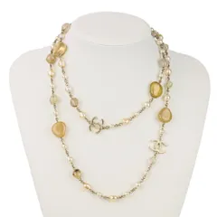 CHANEL シャネル　100周年記念　パール　ネックレス　アシンメトリー org.jpg