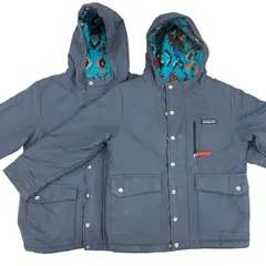186000 現状品 patagonia パタゴニア キッズ服・トップス（100㎝～） Boys' Infurno Jacket　ボーイズ インファーノジャケット XS ネイビー キッズ　まとめ売り2点 ナイロン/ポリエステル キッズ