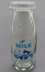 【中古】グラス 孫悟空(少年期)＆クリリン＆牛乳屋 牛乳瓶グラス 「一番くじ ドラゴンボール Fantastic Adventure」 E賞