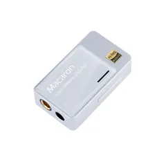 【即日発送】低消費電力 ドングルdacアンプ【国内正規品】 OTGケーブルを付属 CtoC DSD256 Native 384kHz / 32bit Type-C USB 3.5mmシングルエンド (シルバー) 4.4mmバランス ヘッドホンアンプCS4313