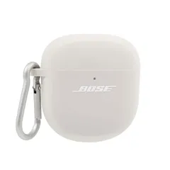 【特価セール】II Silicone Earbuds Case Cover Bose Bose QC EarbudsⅡを保護する シリコンケースカバー QuietComfort アルミ製カラビナ付き ソープストーン
