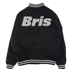F.C.R.B. エフシーアールビー スタジャン MM23-SF-1F12 FANATICS MLB TOUR ALL TEAM REVERSIBLE JK チーム ワッペン リバーシブル スタジャン ジャケット ブラック系 L【中古】のサムネイル