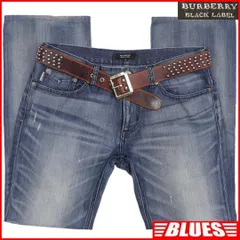 廃盤 バーバリーブラックレーベル ジーンズ デニム W32 メンズ HN1938