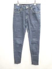 ◇ Θ antiqua アンティカ デニム パンツ ジーンズ サイズＸＳ ネイビー レディース E  【1506110001221】