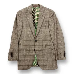 ETRO チェックテーラードジャケット シングル エトロ 082-11925-8824 44　54317Aのサムネイル