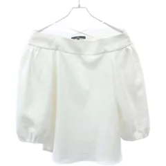 Tibi ティビ オフショルダーブラウス 430-6110653 ホワイト 0のサムネイル