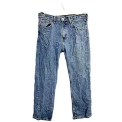 Levi's 505 デニムパンツ W33 リーバイス レギュラーフィット ブルー コットン 古着卸 アメリカ仕入 2412-812