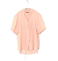 【中古B】D'agilita ダジリータ 38 M ブラウス 半袖 ピンクベージュ 中古B 古着