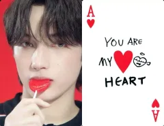 【中古】コレクションカード(男性) TOMORROW X TOGETHER/ヒュニンカイ(HUENINGKAI)/CD「The Star Chapter： SANCTUARY」(LOVER Ver.)ハートカード