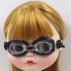 1個　ミニチュア　バイク　ゴーグル　ヴィンテージ調　ぬいぐるみ　フィギア　ドール用　ドル活　ネオブライス適合サイズ　りかちゃん　Barbie バービー適合サイズ
