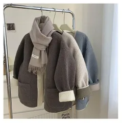 ボア コート レディース 秋冬 ブルゾン ジャケット コート 裏ボア ジャケット レディース ボア アウター 可愛い 冬 秋 ビッグシルエット オーバーサイズ 大きいサイズ ポケット付き 暖かい シンプル xzxiaoyun128