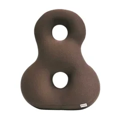【 新品 未開封 】 MOGU ビーズクッション プレミアムバックサポーターエイト ウッドブラウン 未使用 送料無料のサムネイル