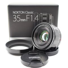 ■極上品■ VoigtLander NOKTON Classic 35mm F1.4 E-mount 233065 単焦点レンズ フォクトレンダー