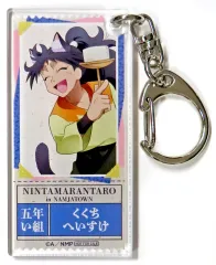 【中古】キーホルダー 久々知兵助 チケット風キーホルダー 「劇場版 忍たま乱太郎 ドクタケ忍者隊最強の軍師 in ナンジャタウン 開幕!“忍”形劇の段」 ミニゲーム 土井先生の絵合わせゲーム 成功賞