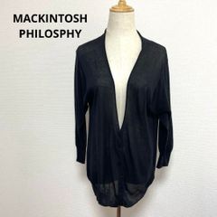 美品 マッキントッシュフィロソフィー☆スカラップレースブラウス 