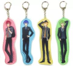【中古】キーホルダー・マスコット(キャラクター) MARGINAL#4 アニメイラスト描き下ろしアクリルキーホルダー(4個セット) 「Blu-ray/DVD MARGINAL#4 KISSから創造るBig Bang」 アニメイト全巻購入特典