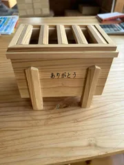 柿渋塗賽銭箱（台なし）