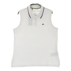 サイズ：L ADIDAS GOLF アディダスゴルフ HT1241 ノースリーブポロシャツ  ホワイト系 [240101362044]# ゴルフウェア レディース ストスト