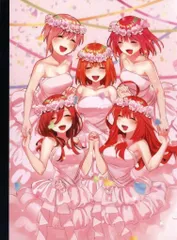 映画 五等分の花嫁 来場者特典 春場ねぎ EDイラスト A5サイズカード 6週目