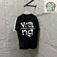 【今日WTO】Alexander Wang 前後 WANG プリント T-UN72