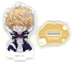 【中古】アクリルスタンド・アクリルパネル ベルフェゴール(デフォルメ) ミニアクリルスタンド 「ひこくじmini 家庭教師ヒットマンREBORN!-insieme a un peluche-」 シルバー賞