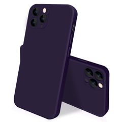 【在庫処分】薄型 アイフォン 11promax 11promax カバー TPU 耐衝撃 ワイヤレス充電 レンズ保護 液体シリコン 米軍MIL規格 保護カバー ケース 黄変防止 軽量 iPhone 6.5インチ用 （パープル）