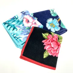 美品 FEILER フェイラー   ハンカチ  マルチカラー  綿　240001109411