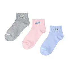 ニューバランス 靴下 女の子 ジュニア用ソックス 3足組 19-23cm newbalance 3Pソックスガールズ キッズ ソックス スポーティ 子ども くつ下  クツシタ   スポーツウェア  /LAS55654-AS1