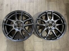 【2501024】【2本】WORK EMOTION CR Kai 17インチ 7J +47 PCD100 5H 86 BRZ プリウス カローラスポーツ カローラツーリング インプレッサ レガシィ アリオン プレミオ 等