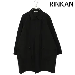 AURALEE ステンカラーコート　ブラック　サイズ3 1LDK SELECT - 新品 AURALEE×スタイリスト私物 オーラリー