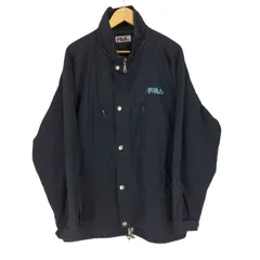 フィラ FILA 90S ロゴ刺繍ナイロンジャケット メンズ  3XL