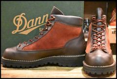 【8EE 箱付 美品 白タグ】Danner ダナー エクスプローラー 33803 ブラウン GORE-TEX ゴアテックス レースアップ レッド ブーツ HOPESMORE【FE141】のサムネイル