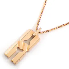 グッチ GUCCI ネックレス インフィニティ 日本限定 ベネチアンチェーン アジャスター K18PG 【中古】