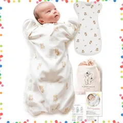 【特価セール】(くまとおもちゃ 出産祝い Small) ベビー用品 100%天然コットン】コペルタ 【助産師が推薦 新生児 おくるみ 【IHDI認証済み】スワドル