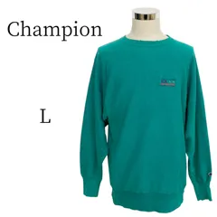 Champion REVERSE WEAVE 緑 トレーナー・スウェット L