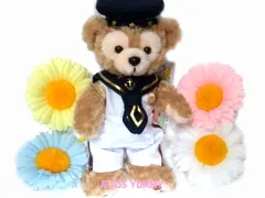 Duffy　ダッフィー　セーラーコスチューム　ぬいぐるみバッジ　ストラップ　お土産　東京ディズニーシー　限定【お顔厳選】