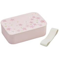 塗り 弁当箱 500ml(中子:200ml)　桜色　ランチボックス お弁当箱 1段 一段 ランチ 電子レンジ対応 食洗機可 遠足 ピクニック おしゃれ シンプル 